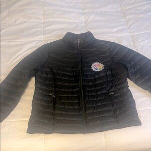 Seed of Life Onyx Puffer Jacket